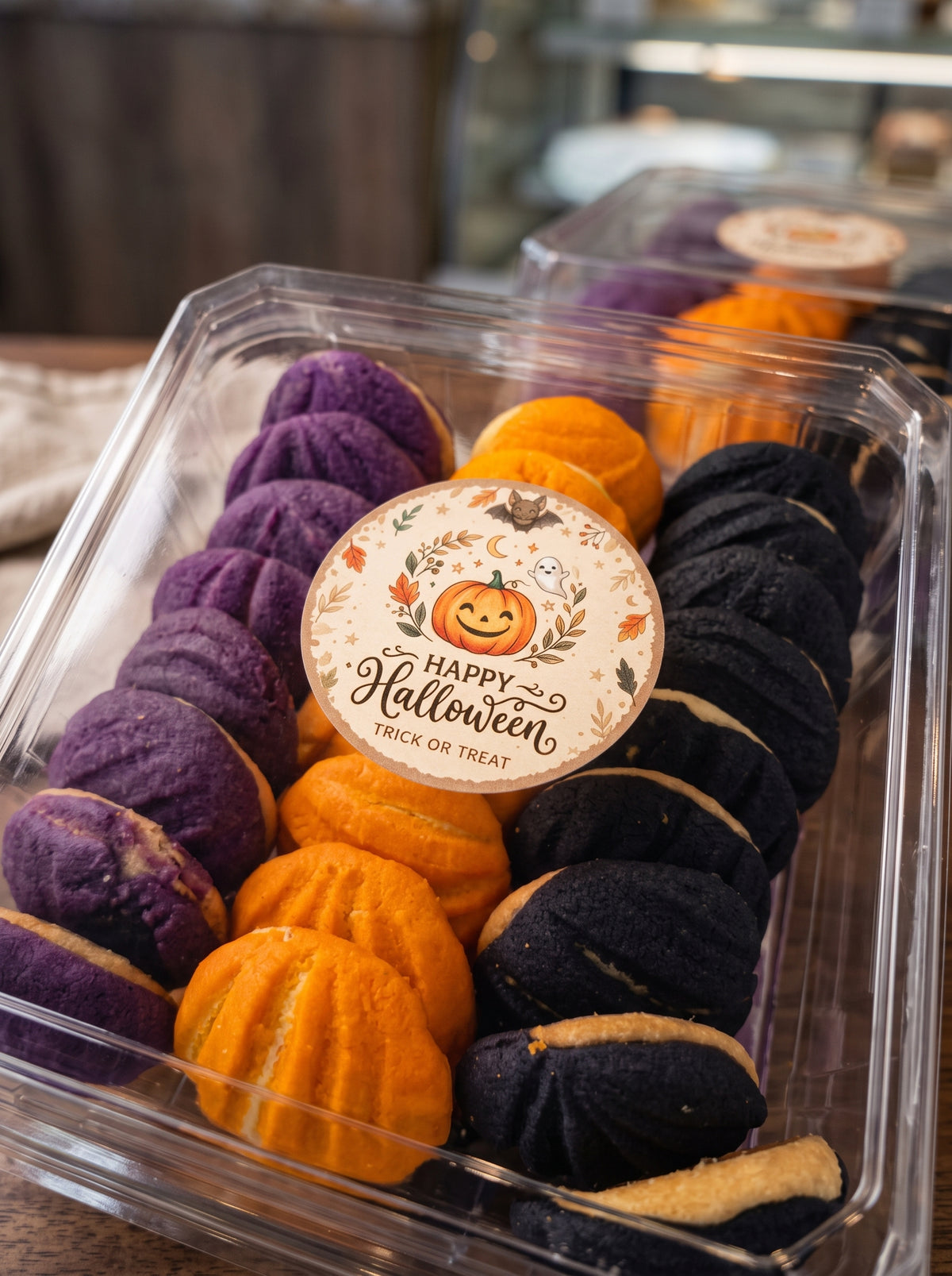 Caja de 25 Mini Conchitas Halloween