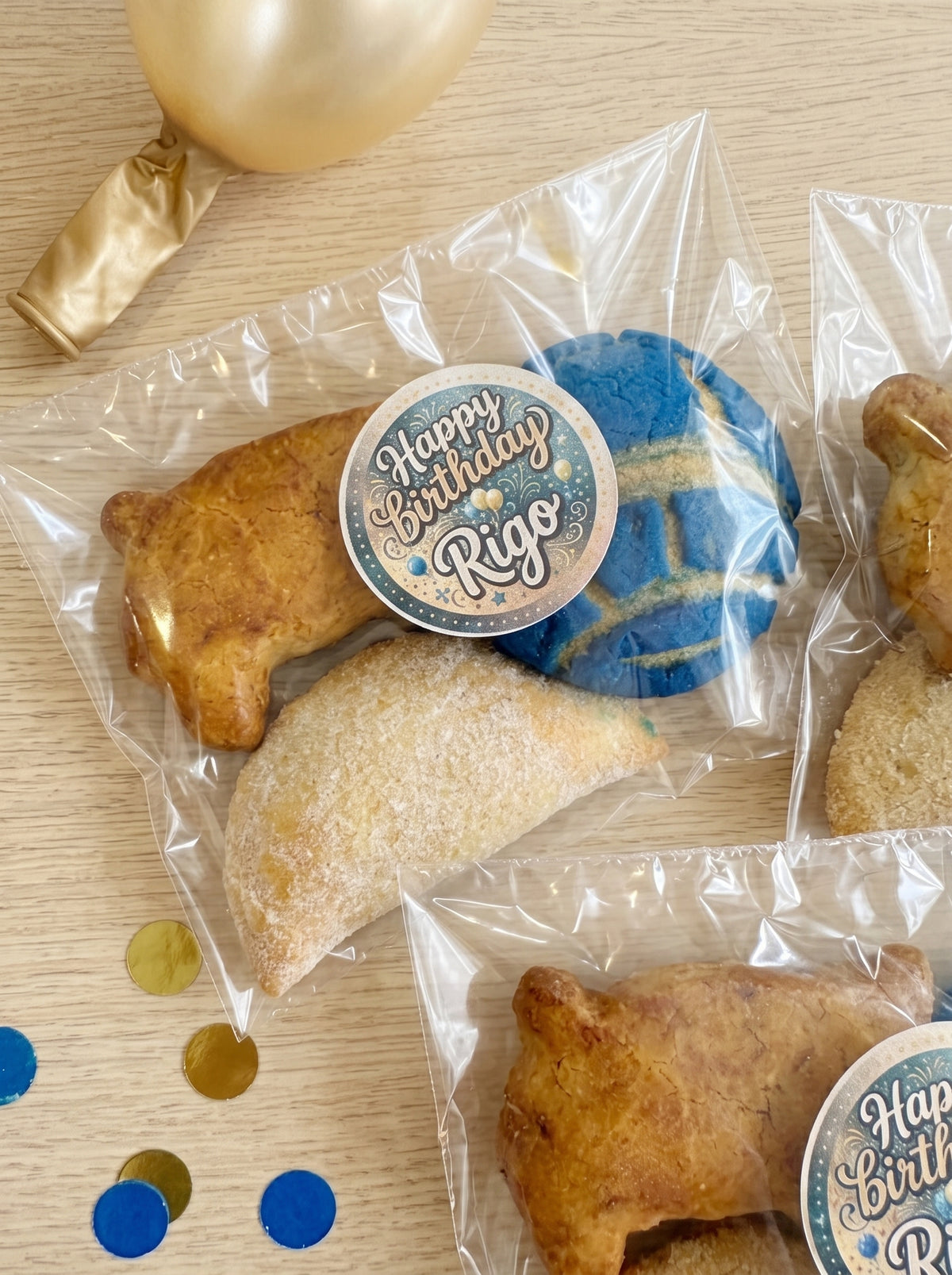 15 Bolsita de Cumpleaños (Mini Conchita, Mini Empanada y Marranito
